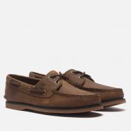 Мужские ботинки  Classic 2-Eye Boat, цвет коричневый, размер 42 EU Timberland