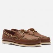 Мужские ботинки  Classic Boat 2-Eye, цвет коричневый, размер 44.5 EU Timberland