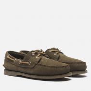 Мужские ботинки  Classic Boat 2-Eye, цвет оливковый, размер 46 EU Timberland