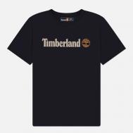 Мужская футболка  Kennebec River Linear Logo, цвет чёрный, размер XXL Timberland