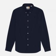 Мужская рубашка  Stretch Poplin, цвет синий, размер M Timberland