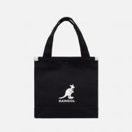 Сумка  New Tiny Canvas Mini Tote, цвет чёрный KANGOL
