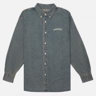 Мужская рубашка  Washed Denim, цвет синий, размер XL thisisneverthat