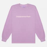 Мужской лонгслив  T-Logo Regular Fit, цвет фиолетовый, размер M thisisneverthat