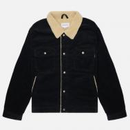 Мужская демисезонная куртка  Sherpa Lined Corduroy Trucker, цвет чёрный, размер XL thisisneverthat