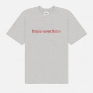 Мужская футболка  T-Logo, цвет серый, размер XL thisisneverthat