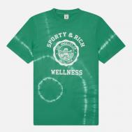 Женская футболка  Emblem, цвет зелёный, размер S Sporty & Rich