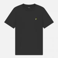 Мужская футболка  Plain Regular Fit, цвет серый, размер XXL Lyle & Scott