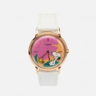Наручные часы  x Peanuts TW2V91200 Marlin Featuring Snoopy Floral, цвет белый Timex