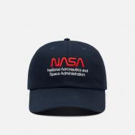 Кепка  NASA Worm Logo, цвет синий Alpha Industries
