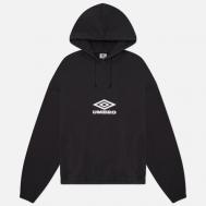 Мужская толстовка  OG Logo Mask Hoodie, цвет чёрный, размер S Umbro