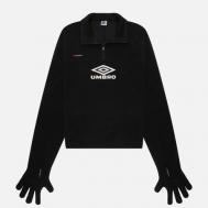 Мужская толстовка  Fazi Gloved Polartec Fleece, цвет чёрный, размер XL Umbro