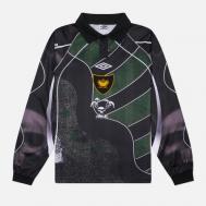 Мужское поло  95 96 LS, цвет зелёный, размер M Umbro