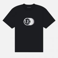 Мужская футболка  Moire UE, цвет чёрный, размер XL UNIFORM EXPERIMENT