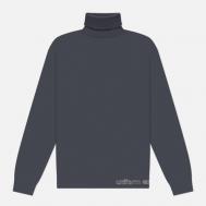 Мужской лонгслив  Waffle Highneck, цвет серый, размер XL UNIFORM EXPERIMENT