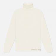 Мужской лонгслив  Waffle Highneck, цвет белый, размер XL UNIFORM EXPERIMENT