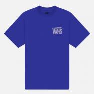 Мужская футболка  Side Talk, цвет синий, размер S VANS
