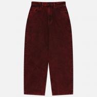 Мужские джинсы  Check-5 Baggy Acid Overdyed Denim, цвет красный, размер 30 VANS