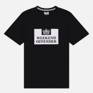 Мужская футболка  Prison Classic, цвет чёрный, размер XXXL WEEKEND OFFENDER