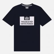 Мужская футболка  Prison Classic, цвет синий, размер XS WEEKEND OFFENDER