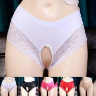 Трусики Sissy Pouch, мужские кружевные трусы-бикини, стринги, нижнее белье, трусики Lion-sun