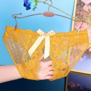 Yan Beiwei 3D Bow Дышащее Полое Знойное Сексуальное Женское Нижнее Белье 634 XL Got Now