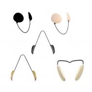 Shaped Chest Sticker Silicone Solid Nipple Sticker Silicorne Shaped Chest Sticker One Size zhengfuzhihai