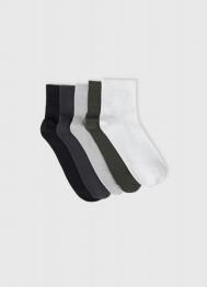 Короткие носки для мальчиков, 5 пар, Серый OSTIN