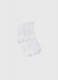 Носки для мальчиков, 3 пары, Белый OSTIN
