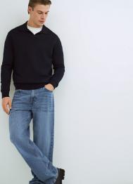 Прямые джинсы Straight, Синий OSTIN