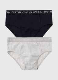Трусы для мальчиков, 2 шт., Серый OSTIN