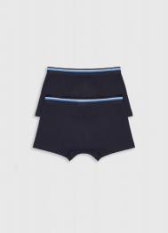 Трусы-транки с низкой посадкой, 2 шт., Синий OSTIN