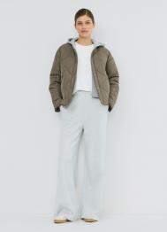 Стёганая куртка с капюшоном, Желтый OSTIN