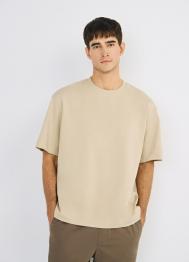 Базовая футболка, Бежевый OSTIN