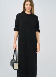 Платье-свитер с содержанием шерсти, Черный OSTIN