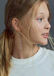 Серьги для девочек, Серебряный OSTIN