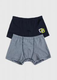 Трусы для мальчиков, 2 шт., Синий OSTIN
