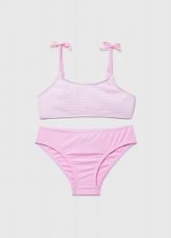 Купальный костюм для девочек, Розовый OSTIN