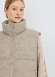 Утеплённый жилет, Бежевый OSTIN