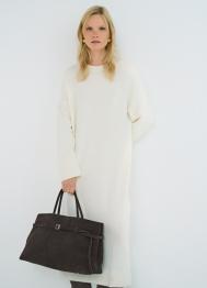 Платье-свитер с содержанием шерсти, Бежевый OSTIN