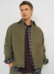 Куртка-рубашка из твила, Желтый OSTIN