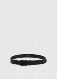 Ремень с чёрной пряжкой, Черный OSTIN