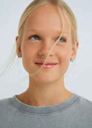 Серьги для девочек, 5 пар, Серебряный OSTIN