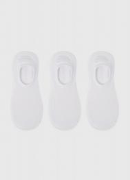 Подследники в рубчик, 3 пары, Белый OSTIN