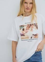 Футболка с принтом Друзья, Белый OSTIN