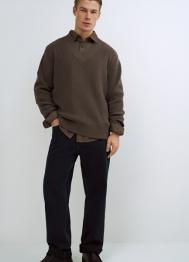 Прямые джинсы Straight, Синий OSTIN