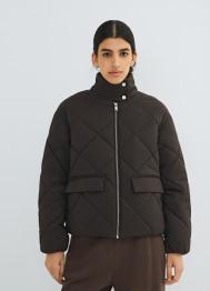 Утеплённая куртка, Коричневый OSTIN