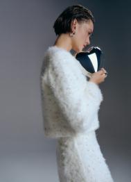 Сумка в форме сердца, Серебряный OSTIN