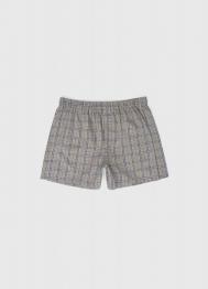 Текстильные трусы-боксеры в клетку, Бежевый OSTIN