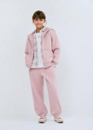 Трикотажные брюки для девочек, Розовый OSTIN